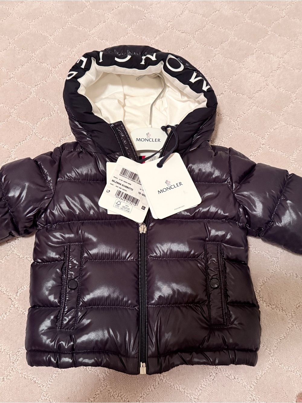 Moncler Kids Salzman Giubbotto Down Jacket